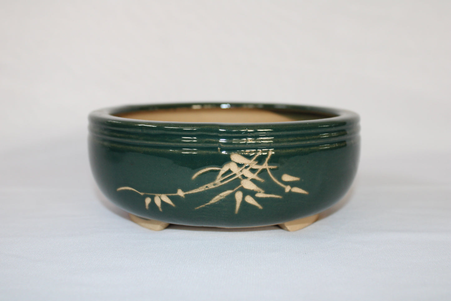 Premium Taiwanese Ceramic Bonsai Tray | Handmade Glazed Bonsai Pot | Shallow Bonsai Planter for Indoor & Outdoor Use
