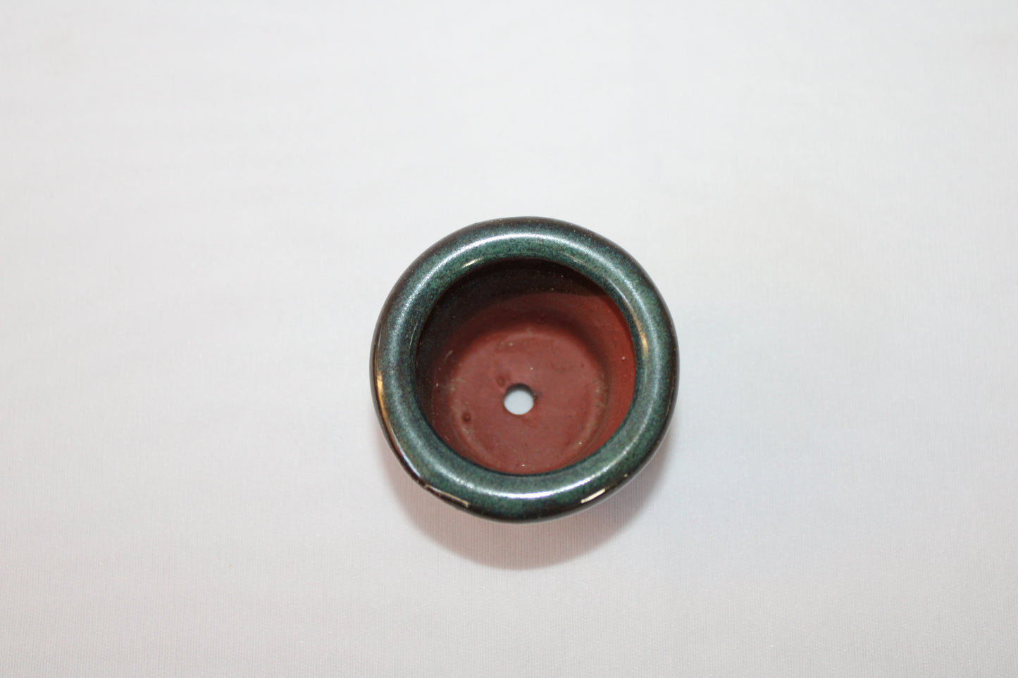 Mini Round Glossy Green Ceramic Bonsai Pot | Vietnam Imported Small Succulent Planter | Premium Indoor Bonsai Container